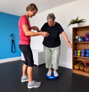 Fitness for Older Adults Image of a fotness session for older adults