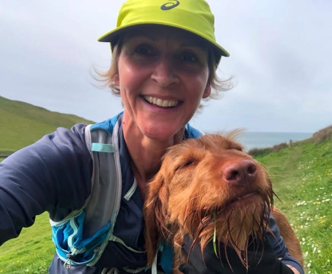 Profile Image of Hattie and her dog